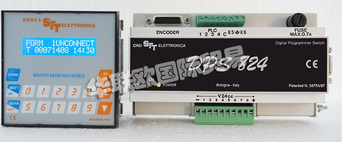意大利CREI STT Elettronica公司的產(chǎn)品主要是生產(chǎn)電子凸輪編程器：意大利 CREI STT Elettronica電子凸輪編程器、CREI STT Elettronica絕對(duì)式單圈編碼器、電子凸輪編程器、光學(xué)編碼器、繼電器接口、屏蔽電纜、電源、彈性接頭、鍵盤(pán)保護(hù)蓋。