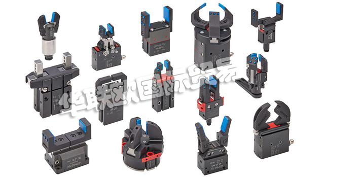 美國GIMATIC公司的產品主要是做夾爪夾具：GIMATIC電動夾爪、GIMATIC氣動夾爪電動夾爪、氣動夾爪、電動抓手、緊湊型夾爪、塑料夾具、電動旋轉執(zhí)行器、電氣分度表、自定心電動夾爪、三爪平行自定心電動夾爪、兩爪平行自定心電動夾爪、3D打印夾爪、直線導軌、線性執(zhí)行器、特殊執(zhí)行器、滑動軸承、線性滑軌、迷你滑軌、起重器、模塊化接口、真空套件、真空末端執(zhí)行器、處理傳感器、SB-傳感器盒、模塊化傳感器盒、電感式傳感器、超聲波傳感器、震動傳感器、膨脹爪、澆口夾爪、感測器、真空杯。