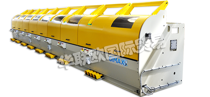 意大利GIMAX公司的產(chǎn)品主要包括：意大利GIMAX線材加工及電線處理設(shè)備，干式拉伸機、機械除垢機、防滑濕式拉伸機、金屬剃刮、靜態(tài)卷取機、旋轉(zhuǎn)卷取機、拉絲機、化學(xué)鍍銅槽、收紙器、放線裝置、垂直松緊補償器、鋸片松緊補償器、標準松緊補償器、全自動回收機、半自動回收機、滾筒包裝機、導(dǎo)線矯直機、金屬絲矯直器、卸料輸送機、升降臺、退火爐、壓實機、小閥芯主軸、自動再生料機。