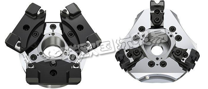 雄克氣缸卡爪為車(chē)削應(yīng)用注入了新的活力。抓取系統(tǒng)和夾持技術(shù)的領(lǐng)導(dǎo)者雄克可提供全世界類(lèi)型最廣泛的標(biāo)準(zhǔn)卡爪，其中也包括各種型號(hào)的嵌入爪和夾持毛坯件的階梯式卡爪。