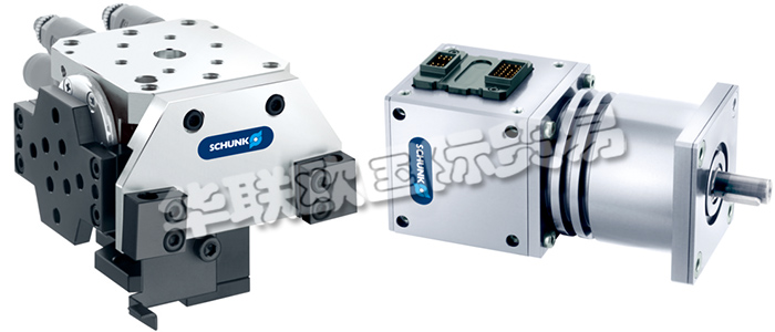 SCHUNK為需要旋轉(zhuǎn)運動的所有處理任務(wù)提供齊全的雄克旋轉(zhuǎn)氣缸，簡單快速融合系統(tǒng)及無數(shù)選項，如內(nèi)部介質(zhì)導(dǎo)孔，保證了過程的可靠性及最小干擾輪廓。氣動或電氣旋轉(zhuǎn)裝置可定制解決方案，回轉(zhuǎn)時間短，終端位置可靈活調(diào)節(jié)。