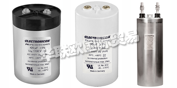 ELECTRONICON是著名的電容器制造公司。銷售，研發(fā)和制造領域之間極為密切和直接的互動是ELECTRONICON在市場上成功的基石。質量控制使ELECTRONICON的產品成為眾多客戶的首選。確保產品質量除了使用高質量的材料外，先進的技術以及謹慎和穩(wěn)定的制造工藝至關重要。下文為您介紹ELECTRONICON電容器。